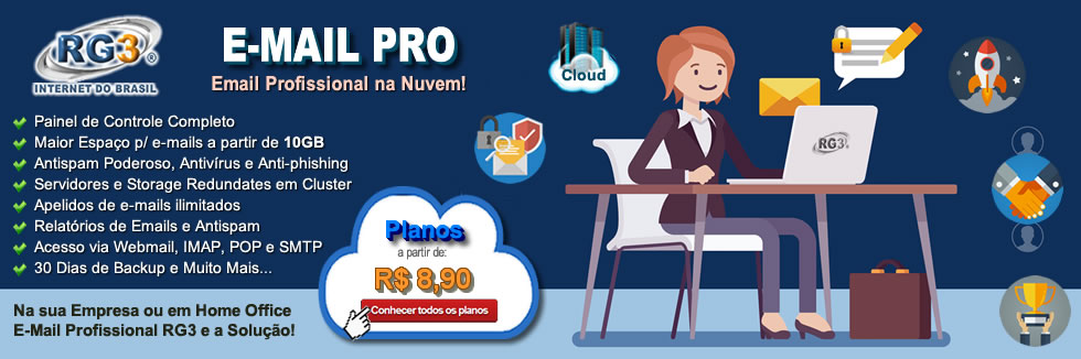 E-mail Profissional na Nuvem RG3!