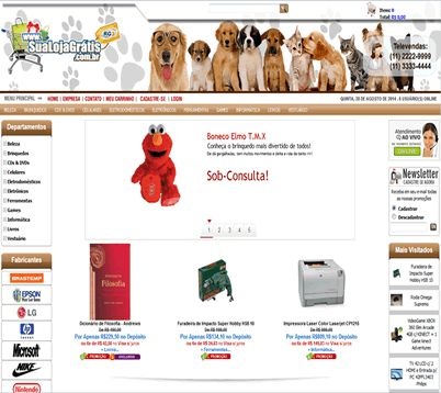 Layout Pet Shop / Veterinário