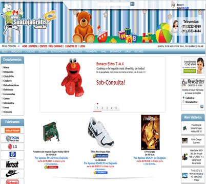 Layout Baby Shop / Brinquedos